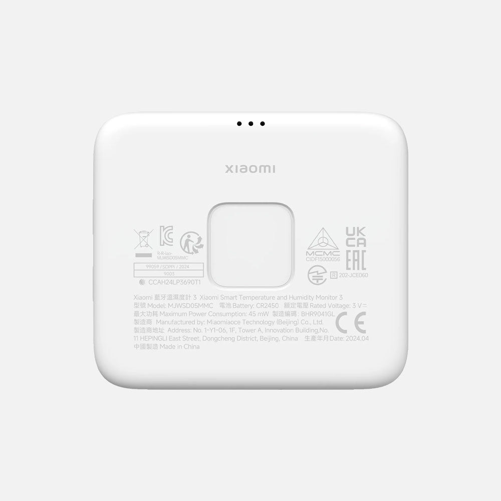 Xiaomi Smart Temperature & Humidity Monitor 3
