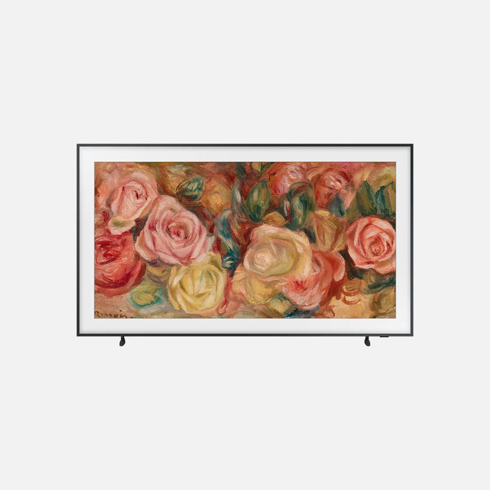 Samsung 55-Inch The Frame LS03D QLED 4K Smart TV – Matte Display, Art Mode, Quantum HDR, Dolby Atmos, One Connect Box, 1-Year Warranty