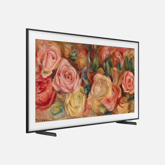 Samsung 55-Inch The Frame LS03D QLED 4K Smart TV – Matte Display, Art Mode, Quantum HDR, Dolby Atmos, One Connect Box, 1-Year Warranty