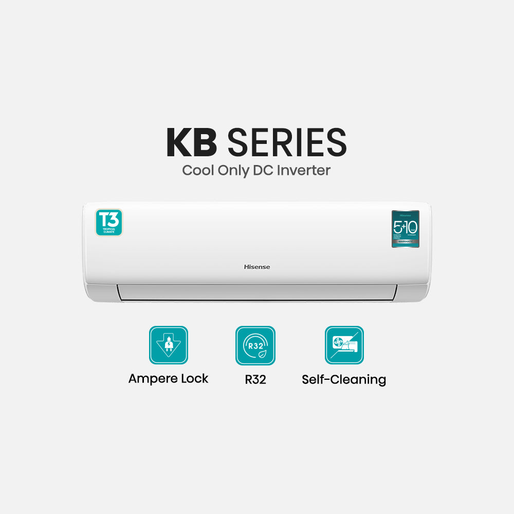 Hisense CC12SRKB60T3 Cool Only 1.0 Ton AC