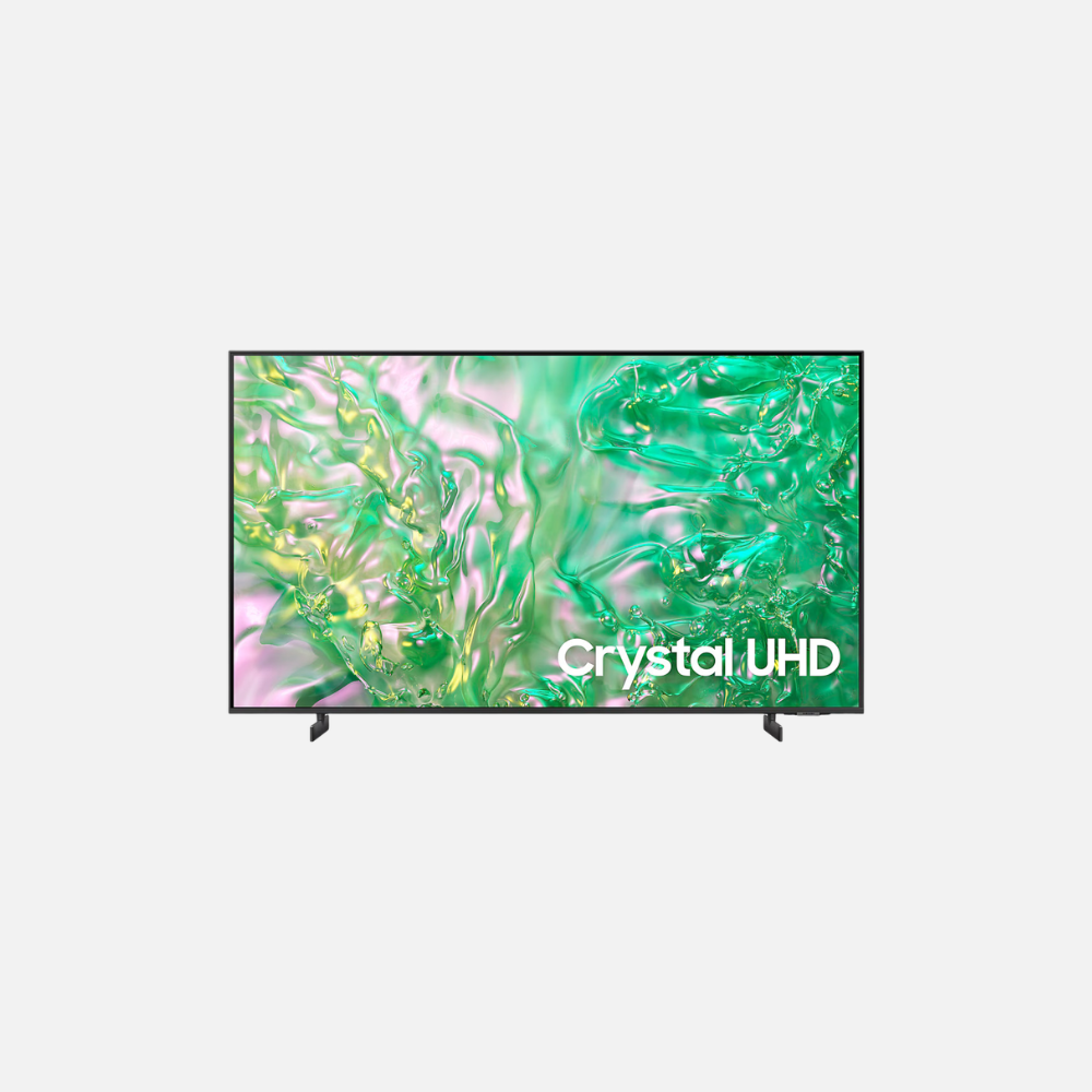Samsung 65-Inch Crystal UHD DU8000 4K Smart TV – Dynamic Crystal Color, Crystal Processor 4K, HDR10+, AirSlim Design, Tizen OS, 1-Year Warranty