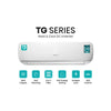 Hisense HC18WRTG75T3 1.5 Ton (White) Split AC Inverter