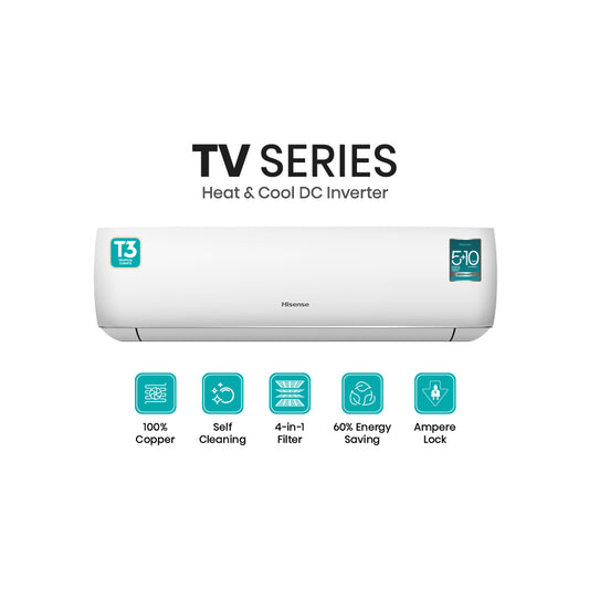 Hisense HC12SRTV60T3 1.0 Ton Split Inverter AC