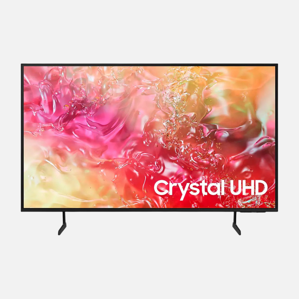 Samsung 43-Inch Crystal UHD DU7000 4K Smart TV – Crystal Processor 4K, HDR10+, PurColor, Motion Xcelerator, Tizen OS, Q-Symphony & Smart Hub