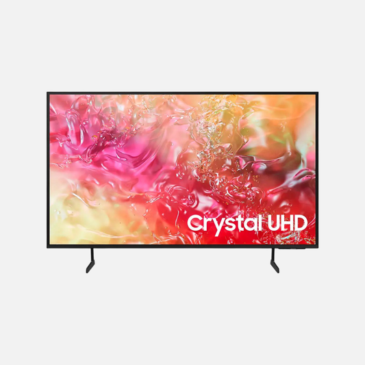 Samsung 50-Inch Crystal UHD DU7000 4K Smart TV – Crystal Processor 4K, HDR10+, PurColor, Motion Xcelerator, Tizen OS, Q-Symphony, Smart Hub, 1-Year Warranty
