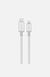 Moshi - Integra USB-C charge/sync cable with Lightning connector1.2M - Jet Silver - Airkart