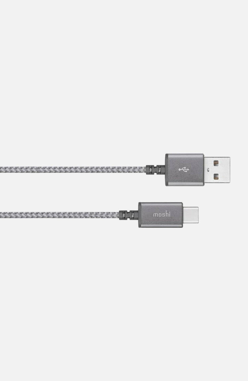 Moshi - USB-C to USB-C to USB-A Charge/Sync Cable 1.5m -Integra™ - Grey - Airkart