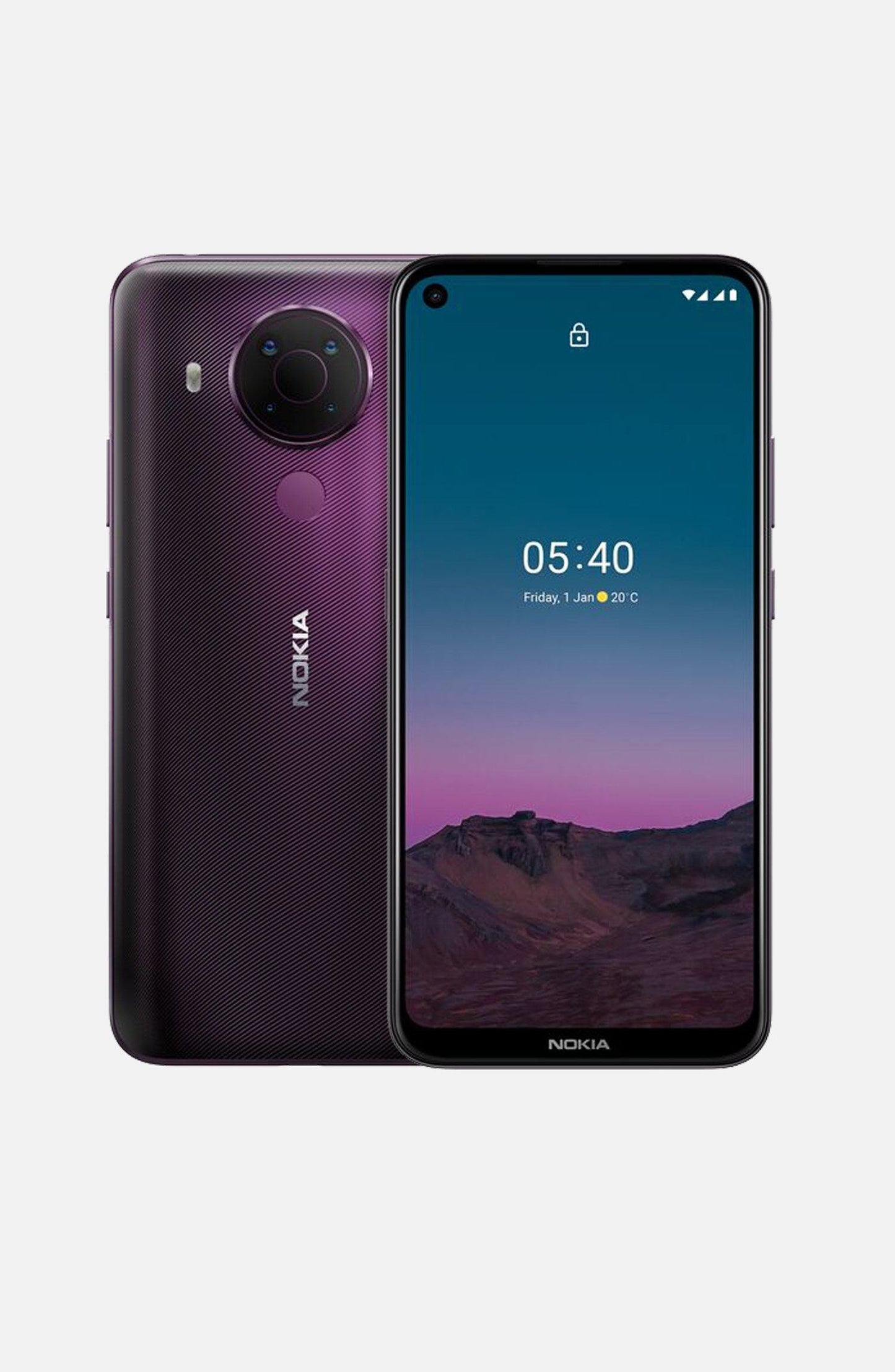 purple