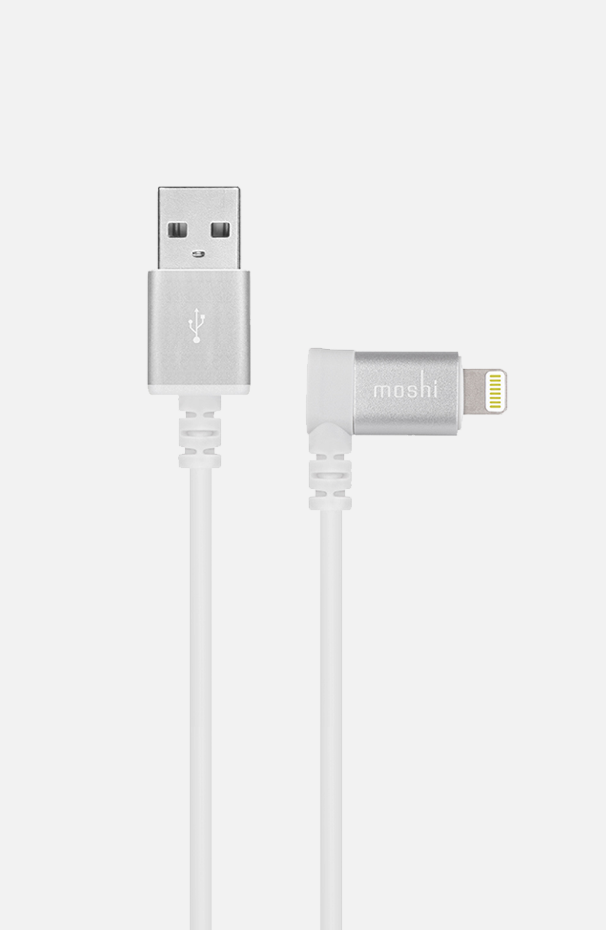 Moshi - Lightning to USB Cable with 90-degree connector 1.5m -Black - Airkart