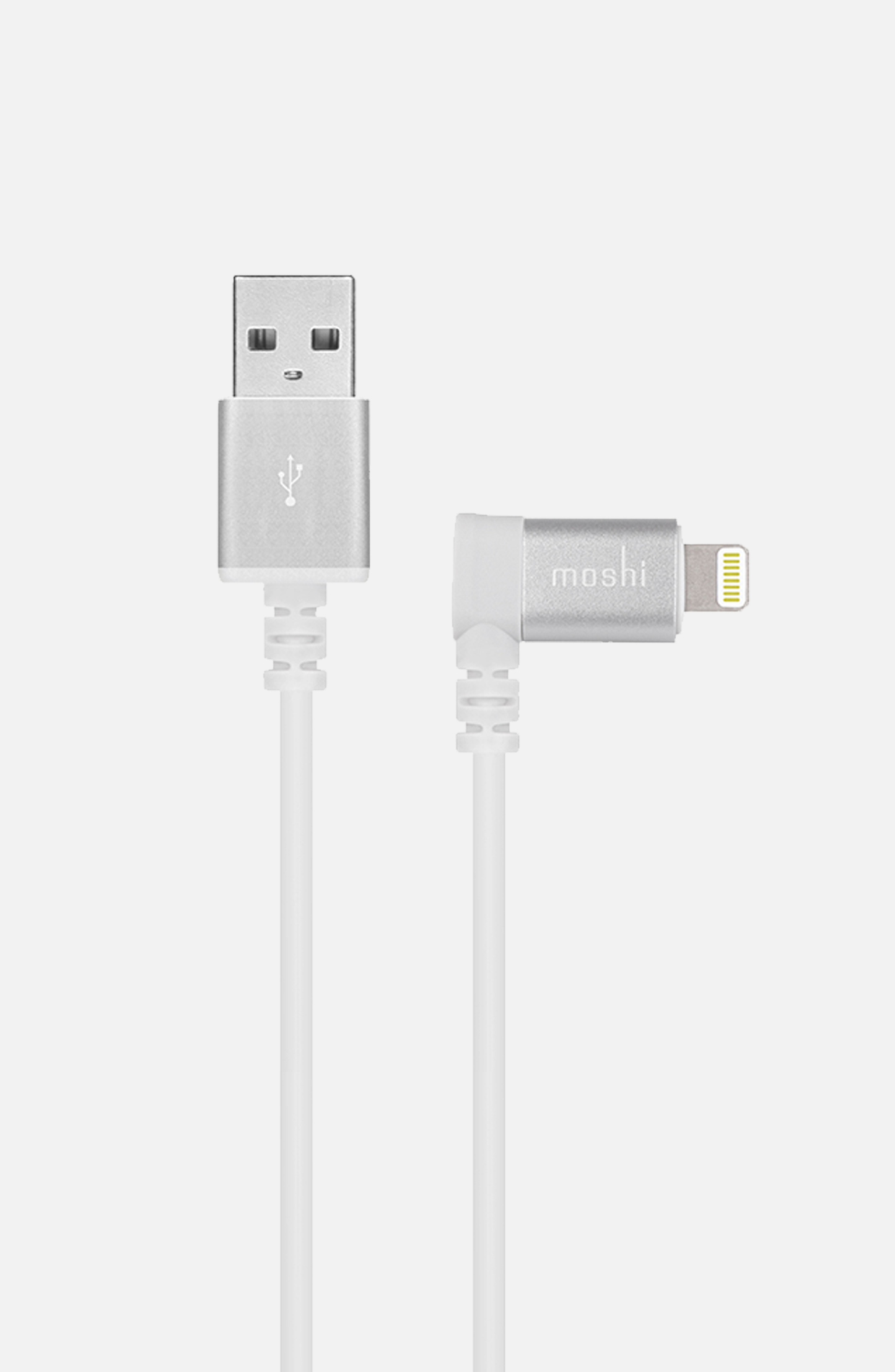 Moshi - Lightning to USB Cable with 90-degree connector 1.5m -Black - Airkart